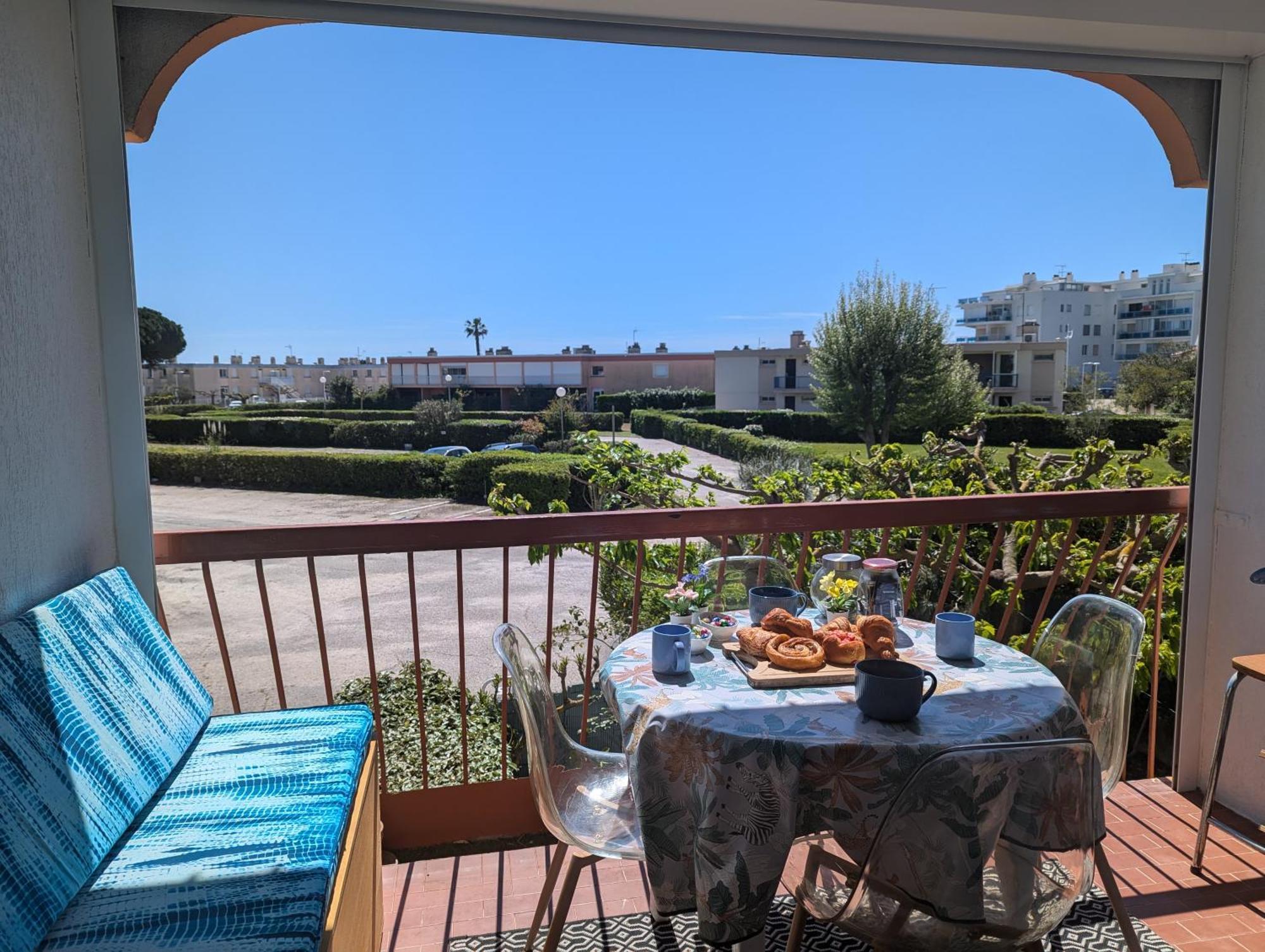 Sol-Y-Days Canastel, Studio Avec Coin Couchage, Quartier Du Boucanet Proche Commerces Et Plage 勒格罗-迪鲁瓦 外观 照片